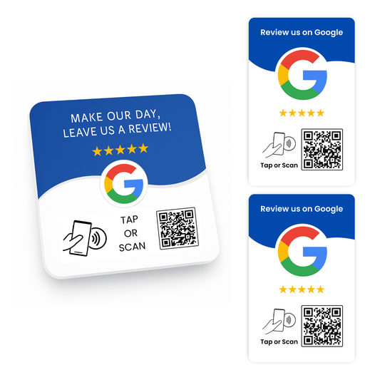 Google Review Card and Plate Bundle