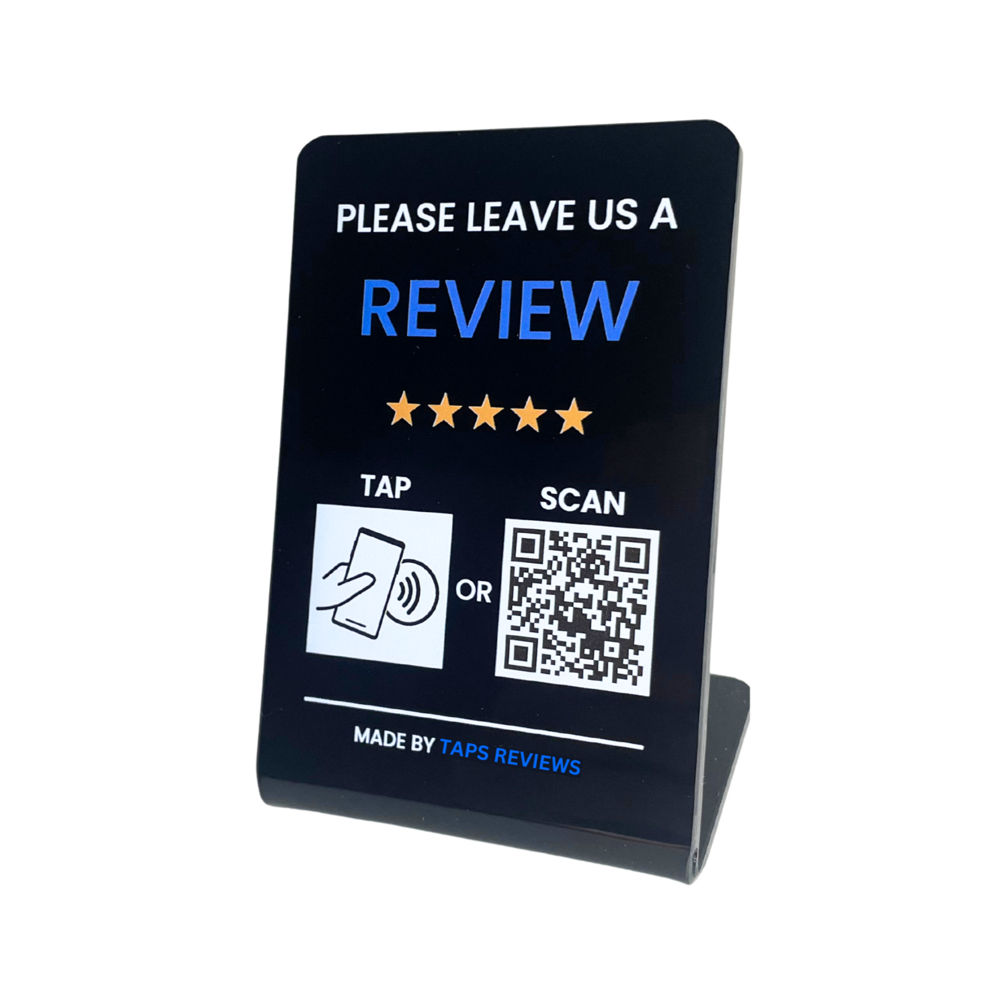 Google Review Sign by Taps Reviews