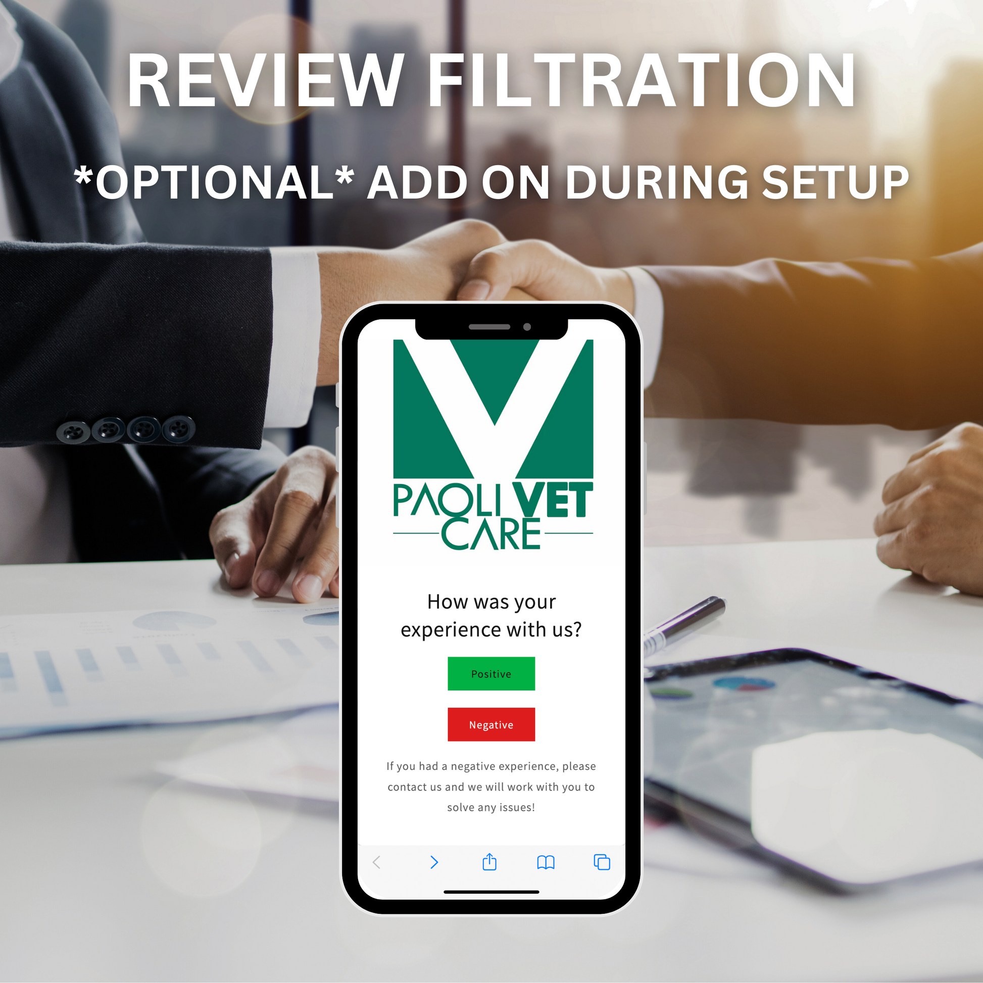 Review Filtration Optional Add On During Setup