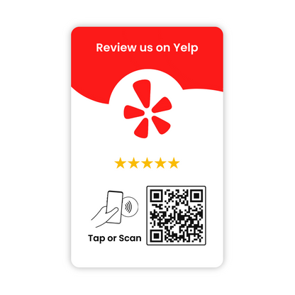 Tap Yelp Review Card