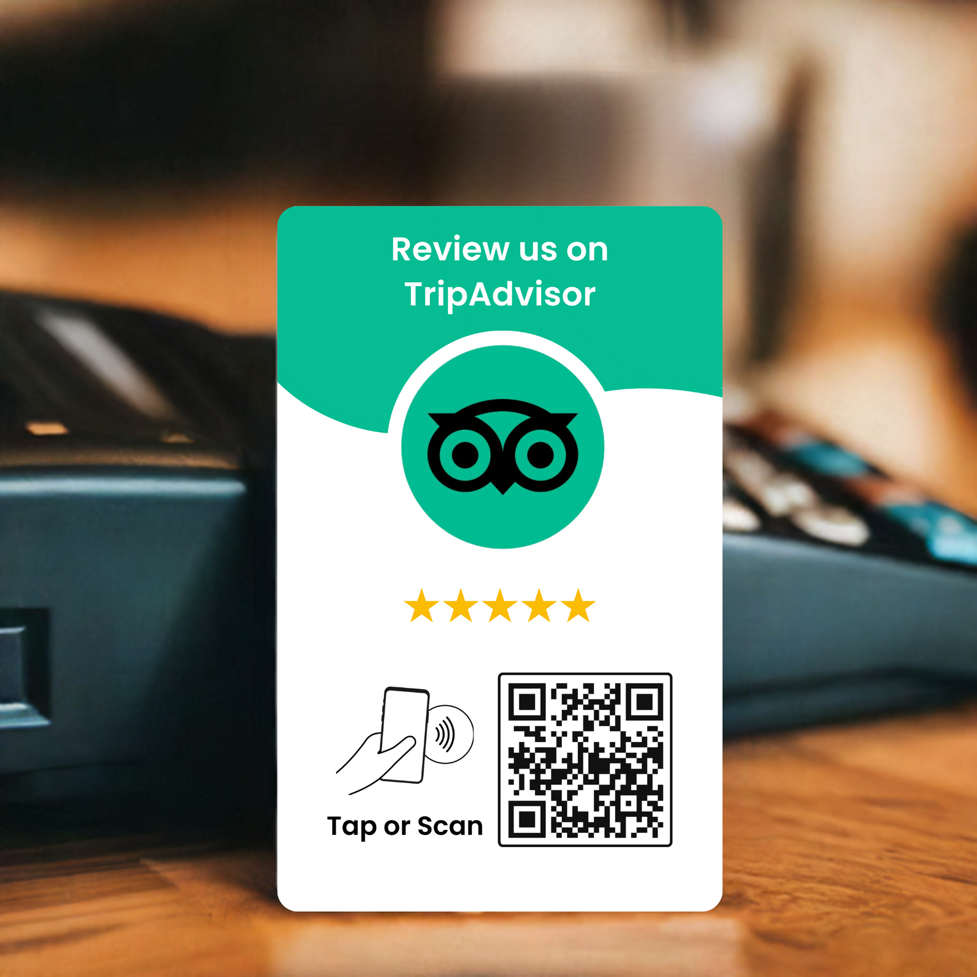 Tripadvisor Review Tap Card