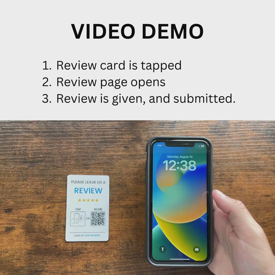 Google review card demo